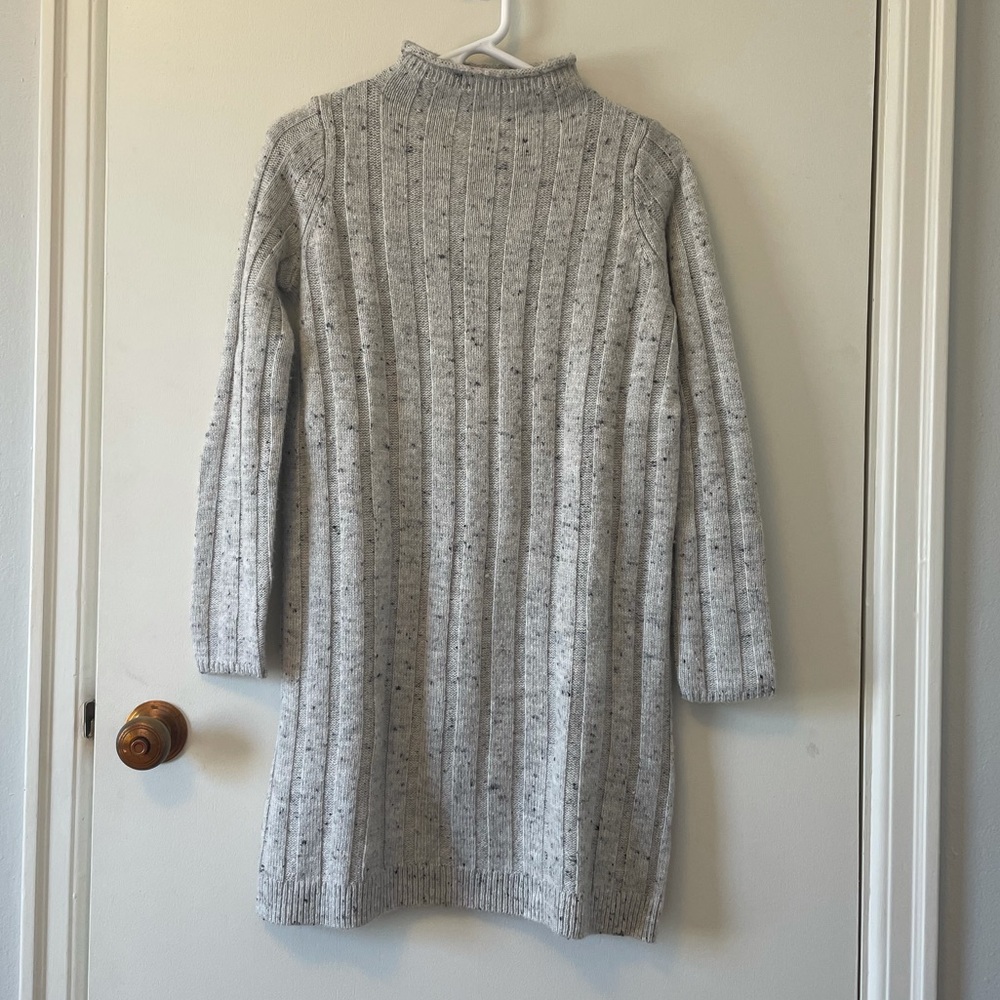 Madewell Donegal Rolled Mockneck Sweater Dress
